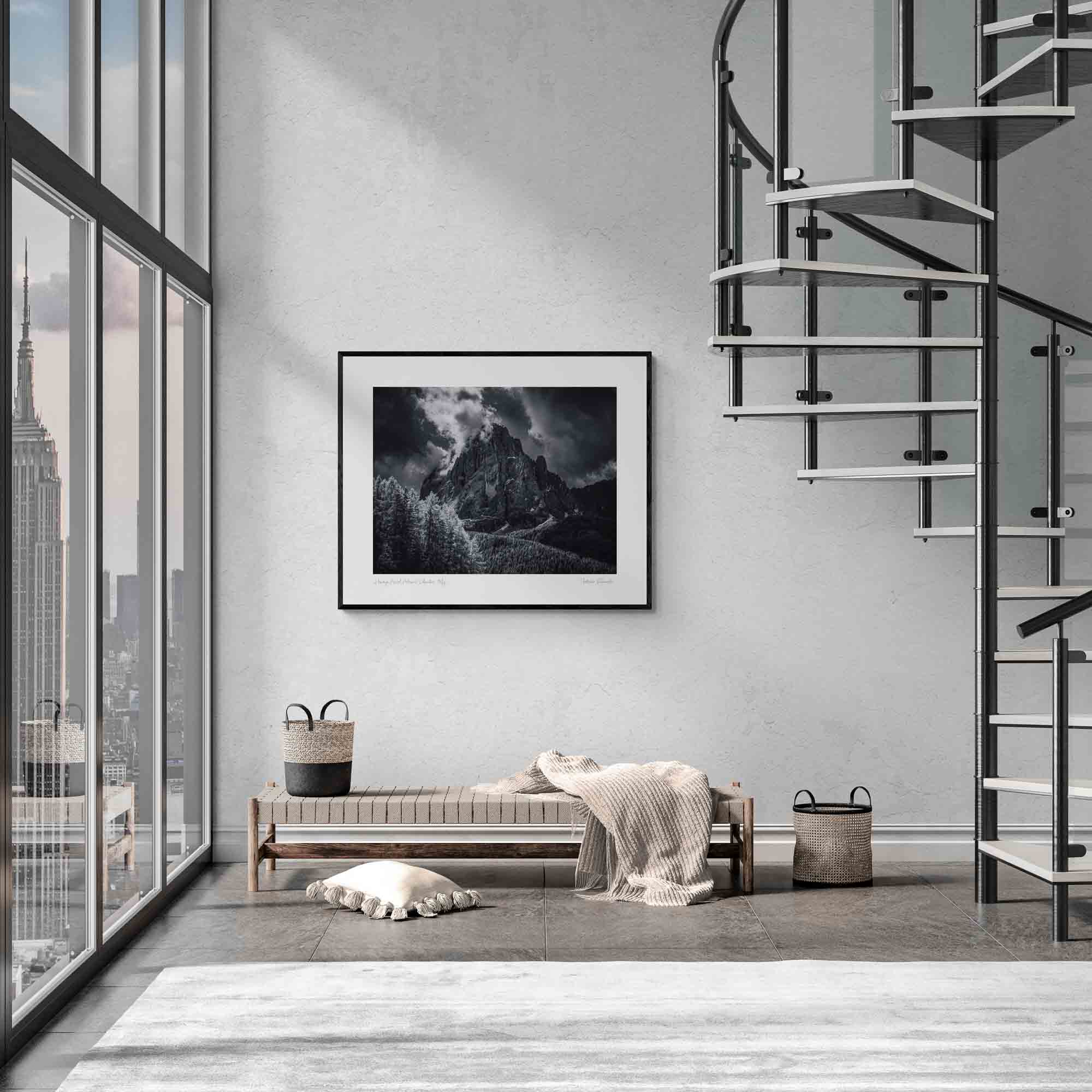 Homage Ansel Adams, Dolomites, Italy Photo Artworks