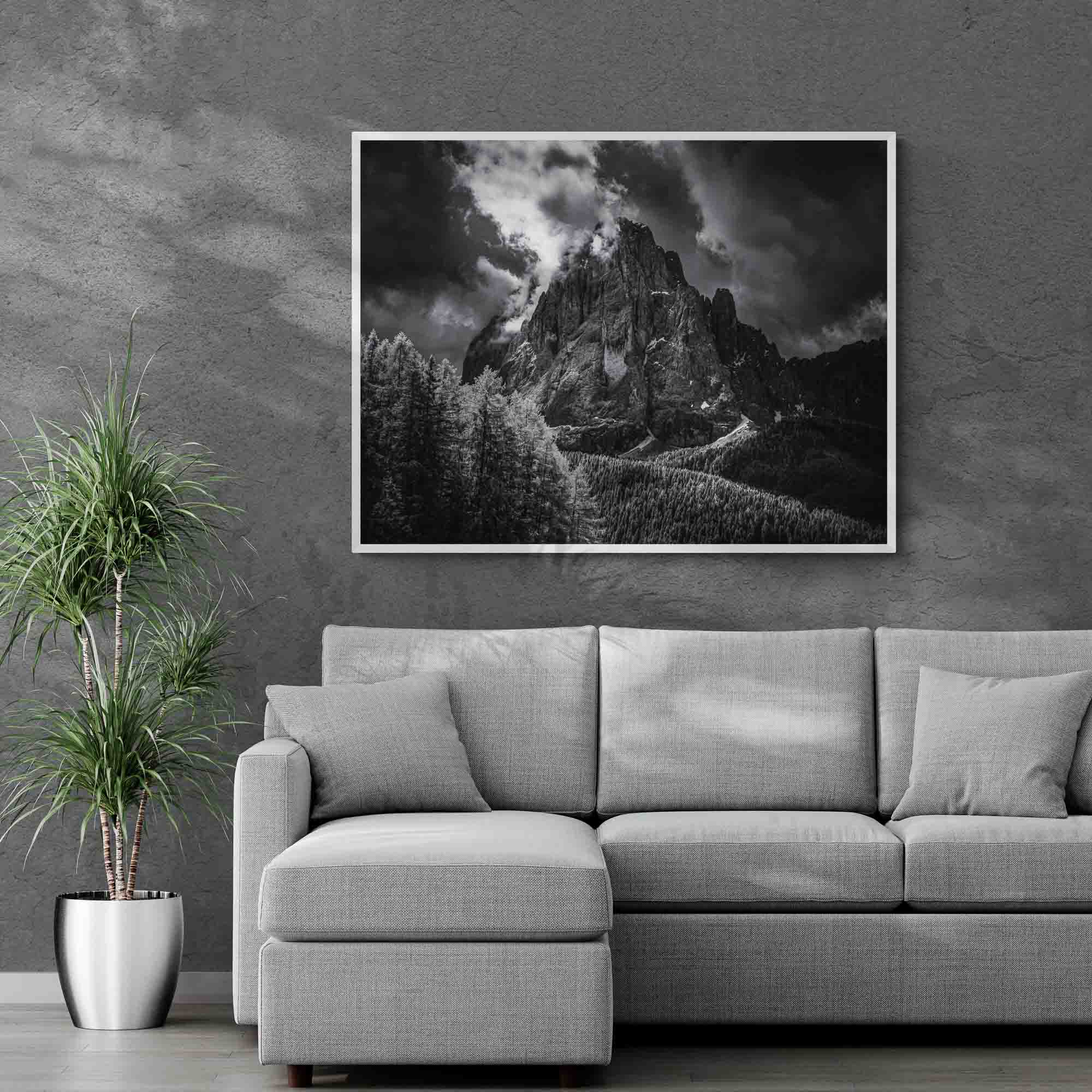 Homage Ansel Adams, Dolomites, Italy Photo Artworks