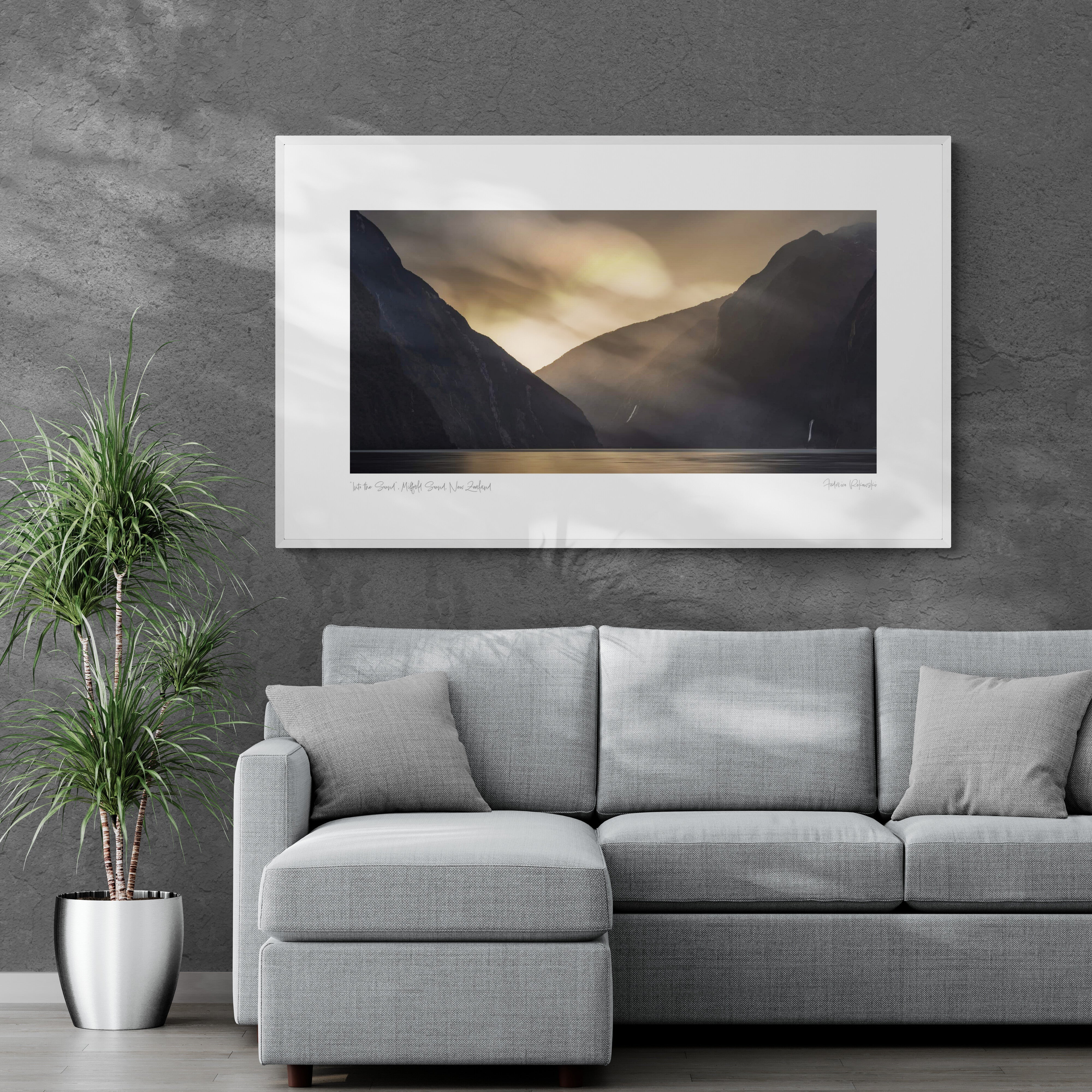 "Into the Sound", Milforld Sound, New Zealand Photo Artworks