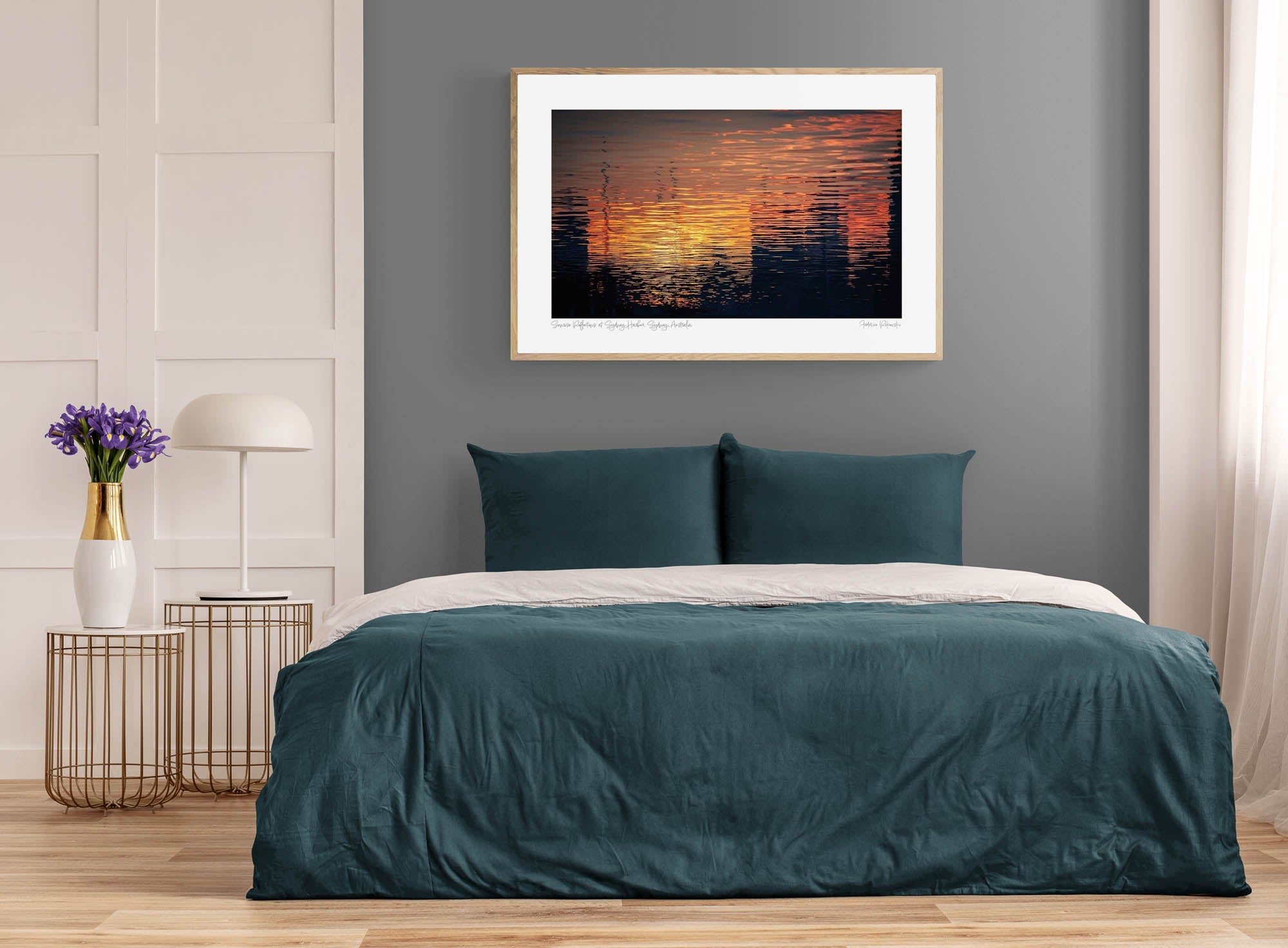 Sunrise Reflections at Sydney Harbour, Sydney, Australia Photo Artworks