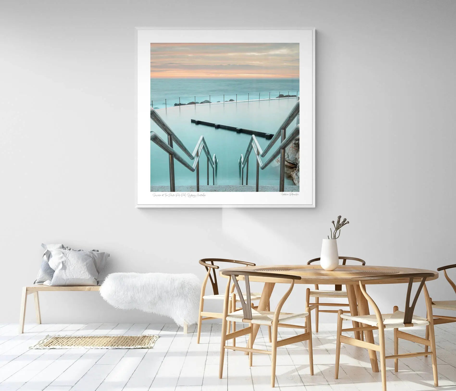 Sunrise at The Bronte Rock Pool, Sydney, Australia