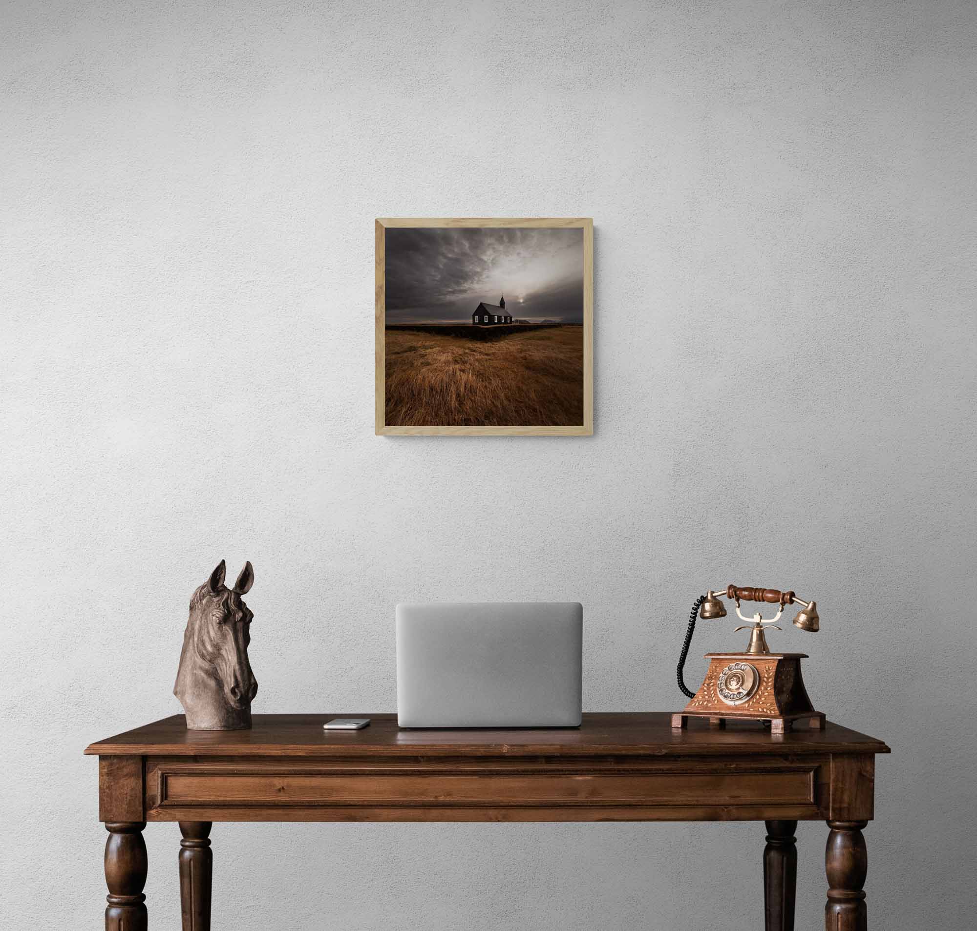 The Black Búðir Church,Snæfellsnes Peninsula, Iceland Photo Artworks
