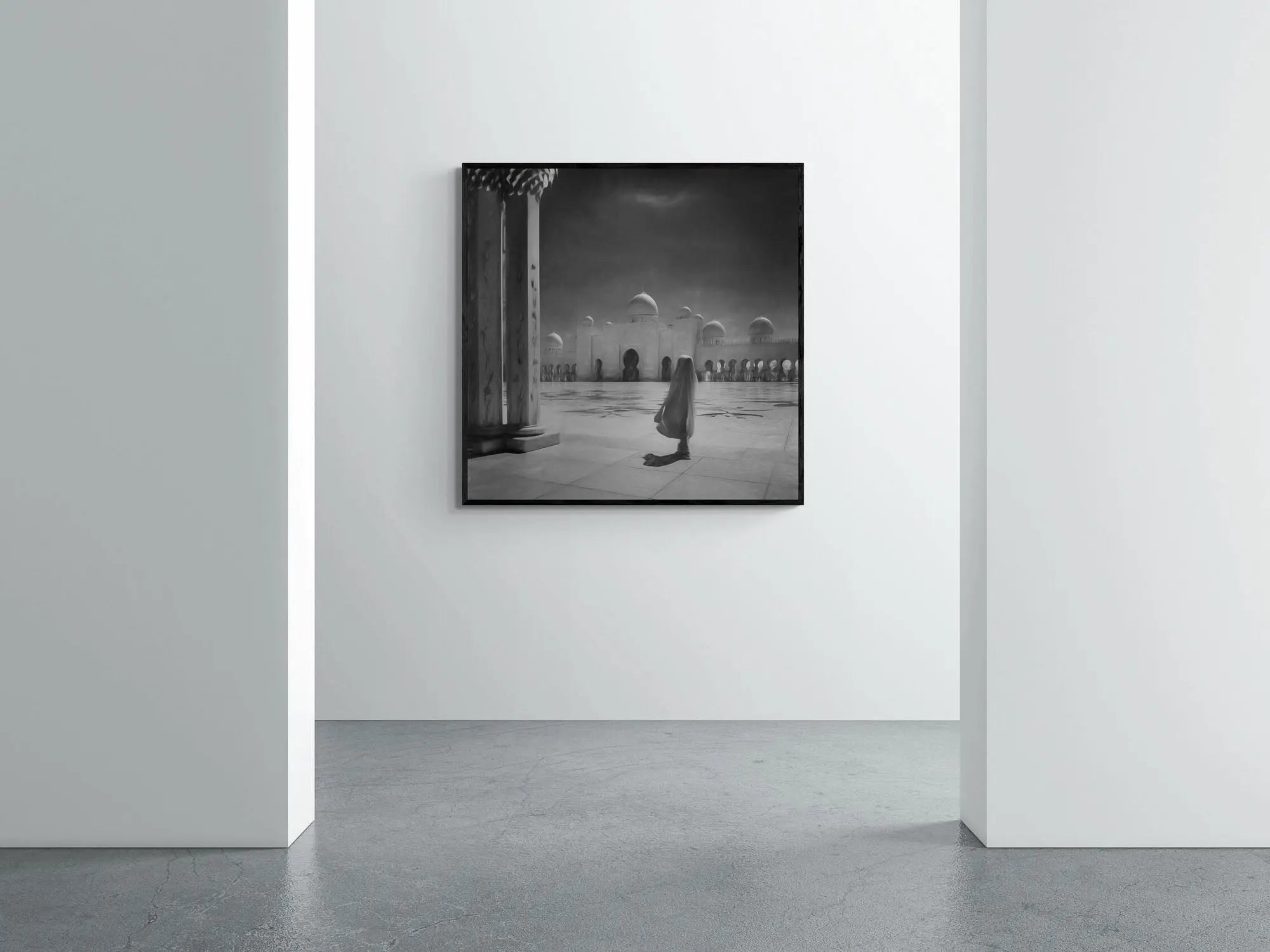 The Girl at the Mosque, Abu Dhabi, UAE Photo Artworks