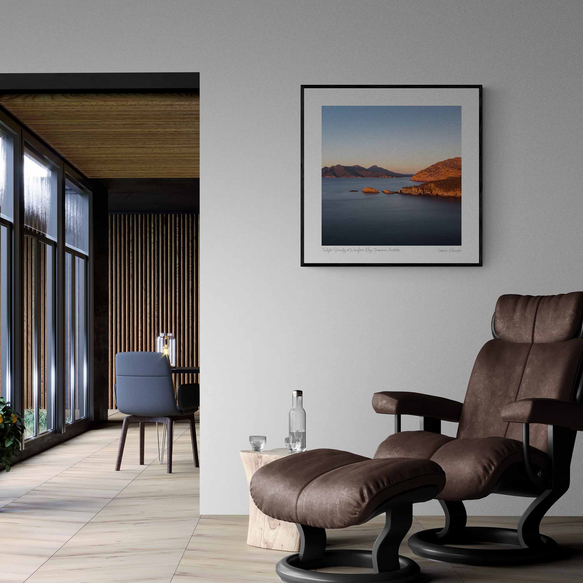 Twilight Serenity at Wineglass Bay, Tasmania, Australia Photo Artworks