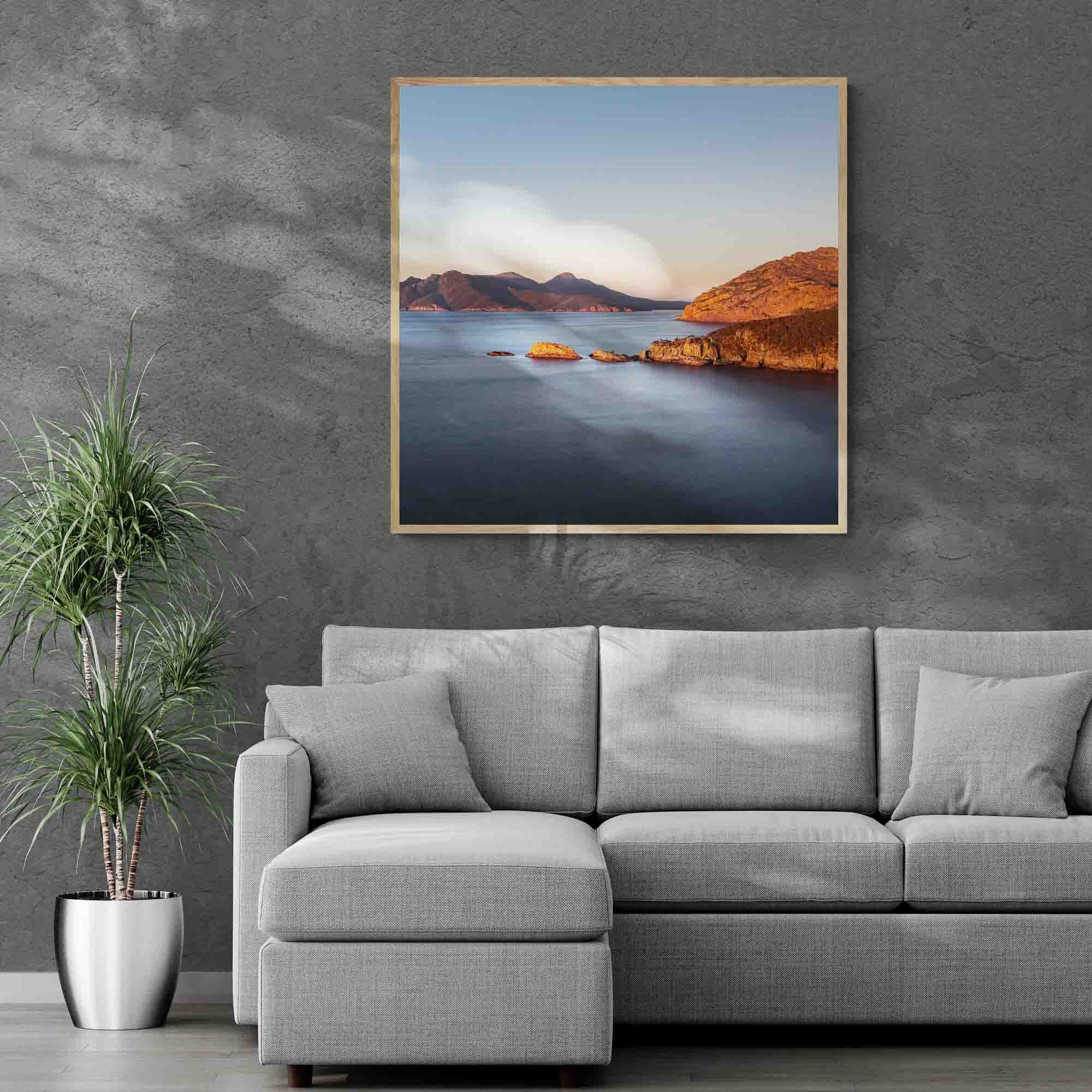 Twilight Serenity at Wineglass Bay, Tasmania, Australia Photo Artworks