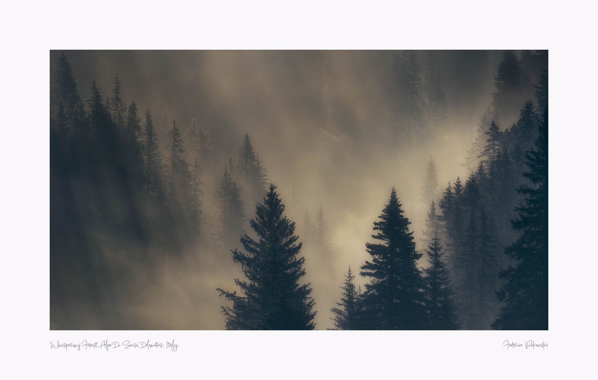 Whispering Forest, Alpe DI Suisi, Italy