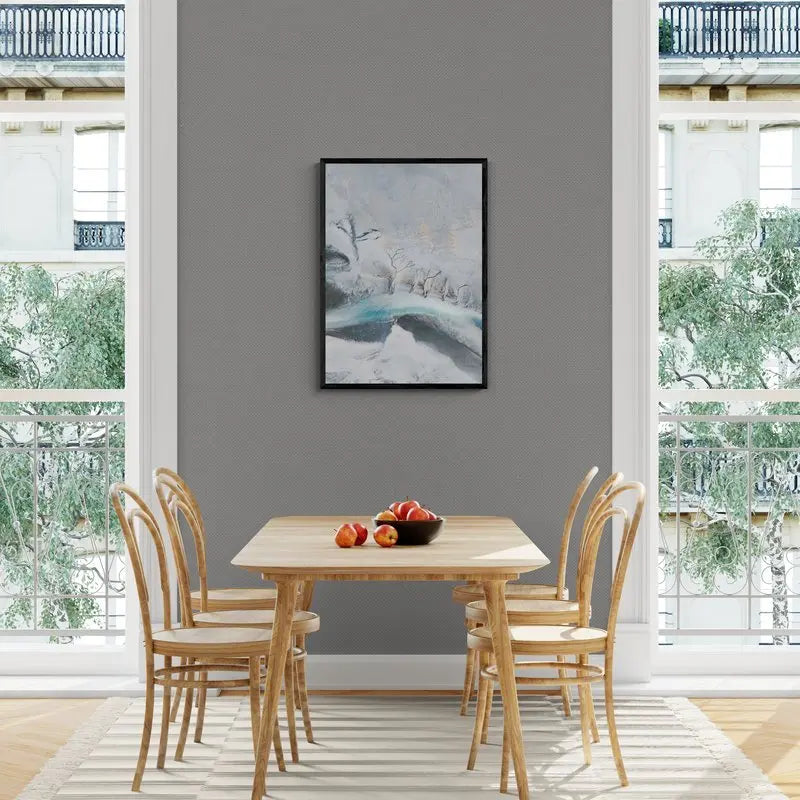 Winter's Embrace at Fjord di Papos, Iceland