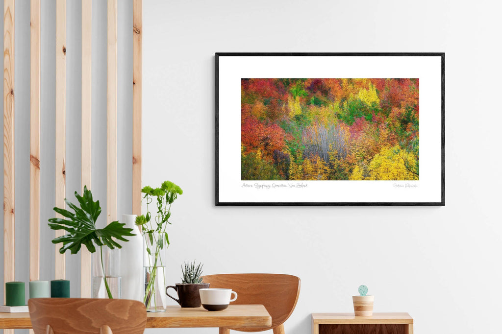 Autumn Symphony, Queenstown, New Zealand Photo Artworks