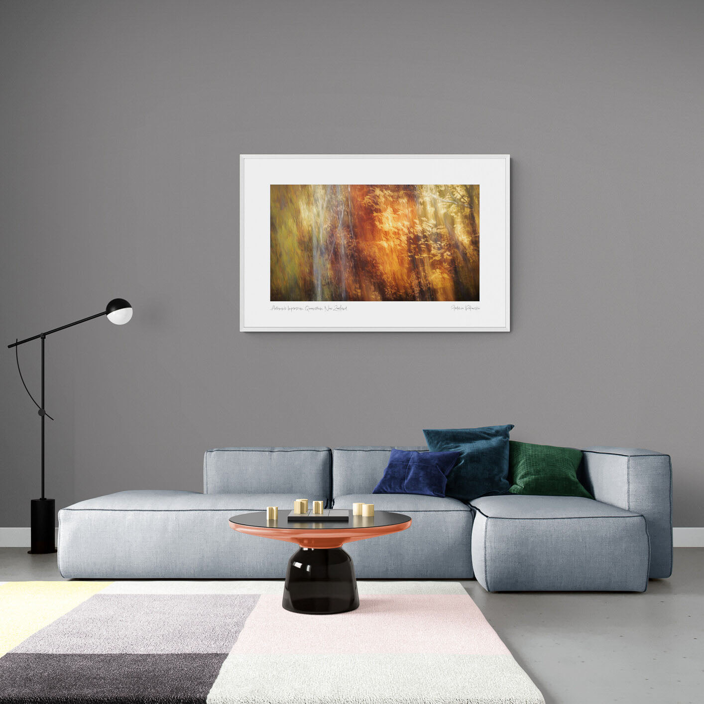 Autumn's Impression, Queenstown, New Zealand Photo Artworks