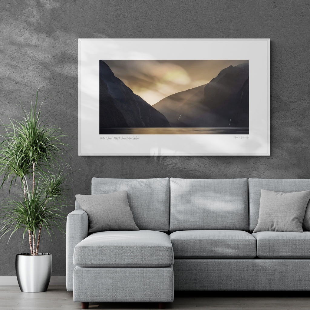 "Into the Sound", Milforld Sound, New Zealand Photo Artworks