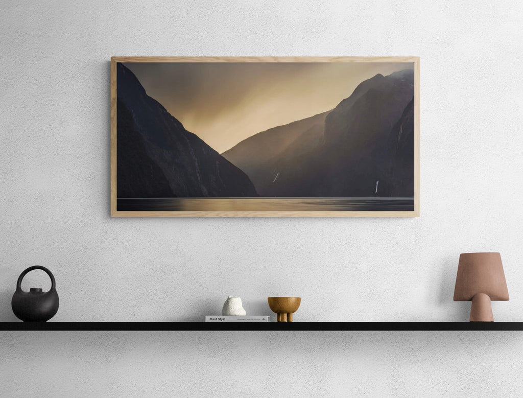 "Into the Sound", Milforld Sound, New Zealand Photo Artworks