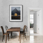 The Yellow Cabin of Lofoten, Sakrisoy, Norway Photo Artworks