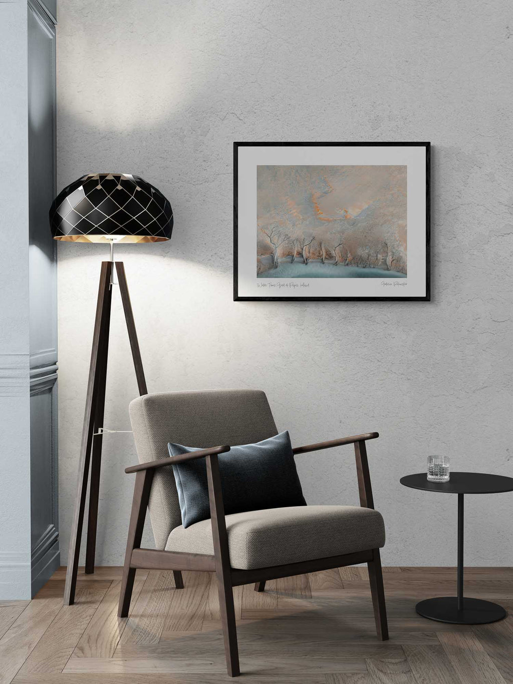 Water Trees, Fjord di Papos, Iceland Photo Artworks