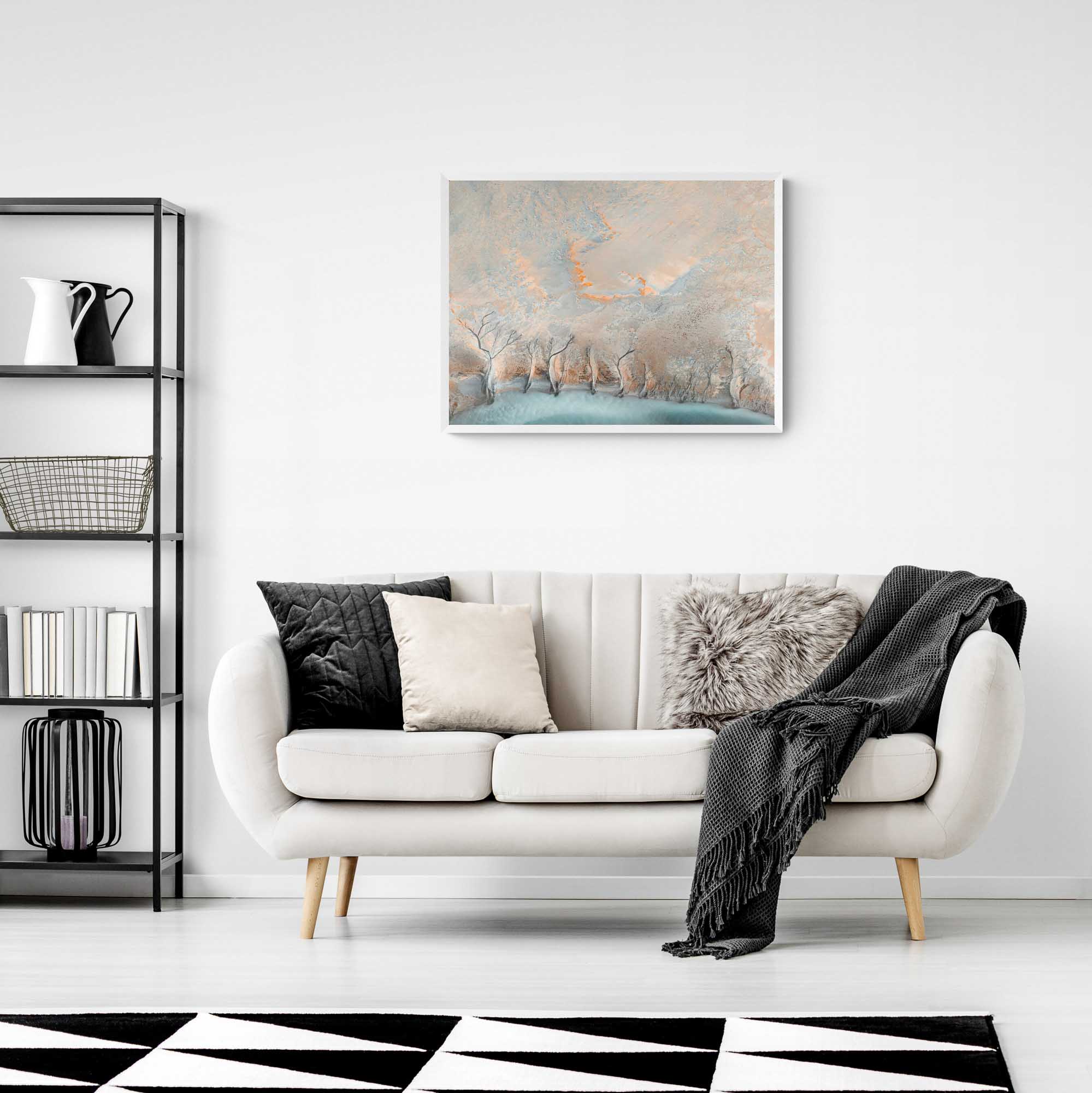 Water Trees, Fjord di Papos, Iceland Photo Artworks