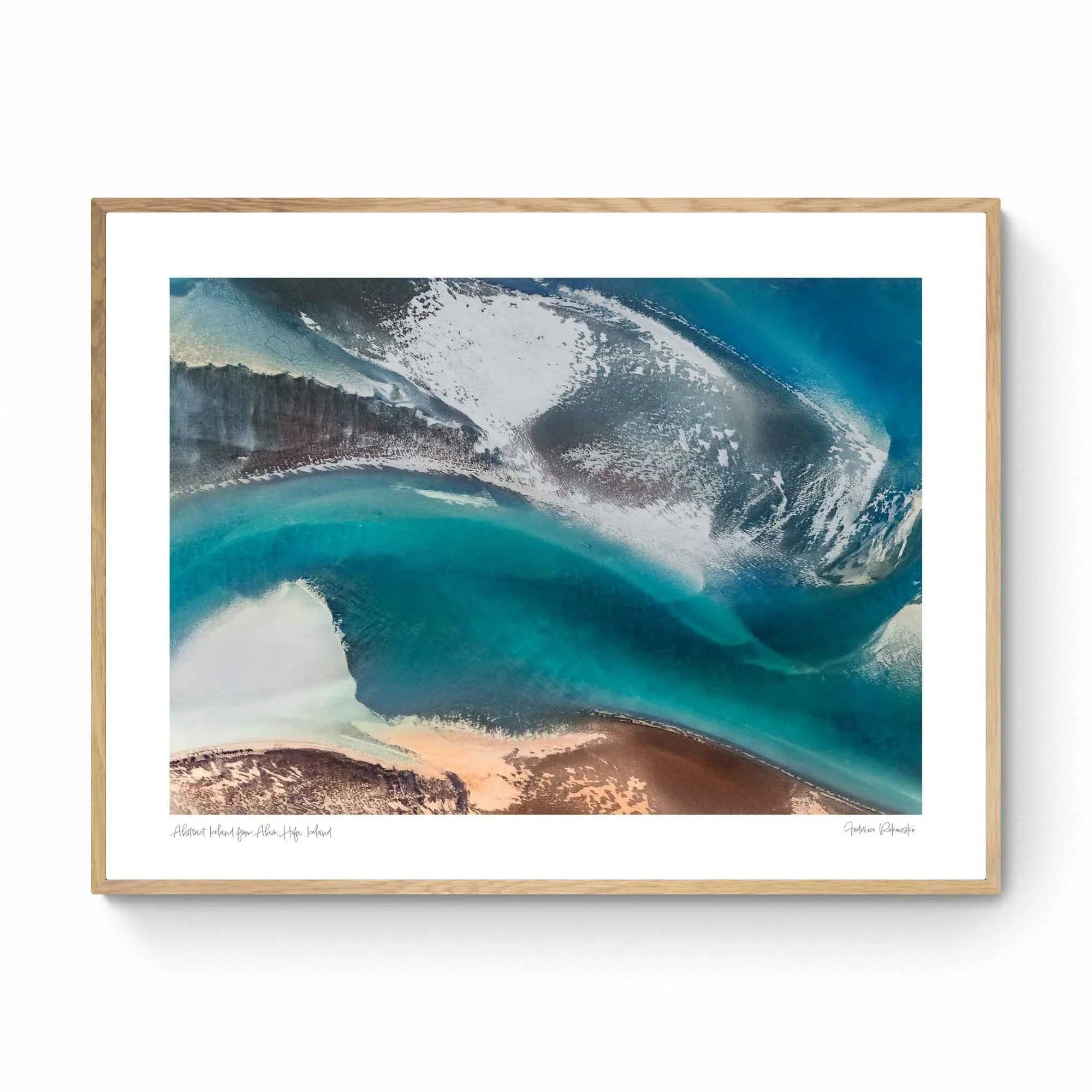 Abstract Iceland from Above, Hofn, Iceland (Int)