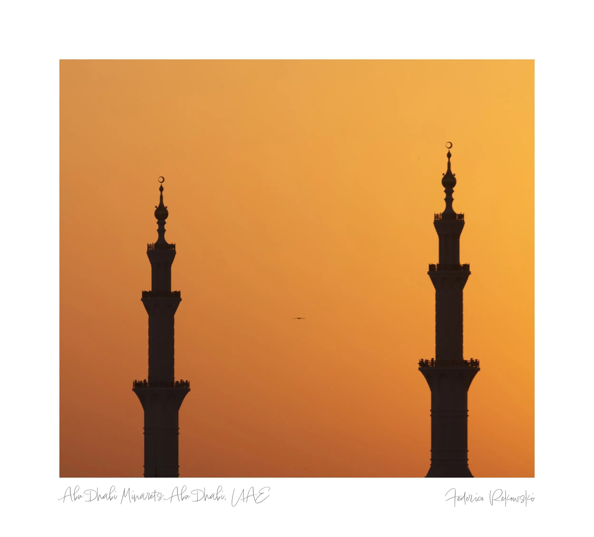 Abu Dhabi Minarets, Abu Dhabi, UAE (Int)
