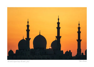 Abu Dhabi’s Majestic Mosque, Abu Dhabi, UAE
