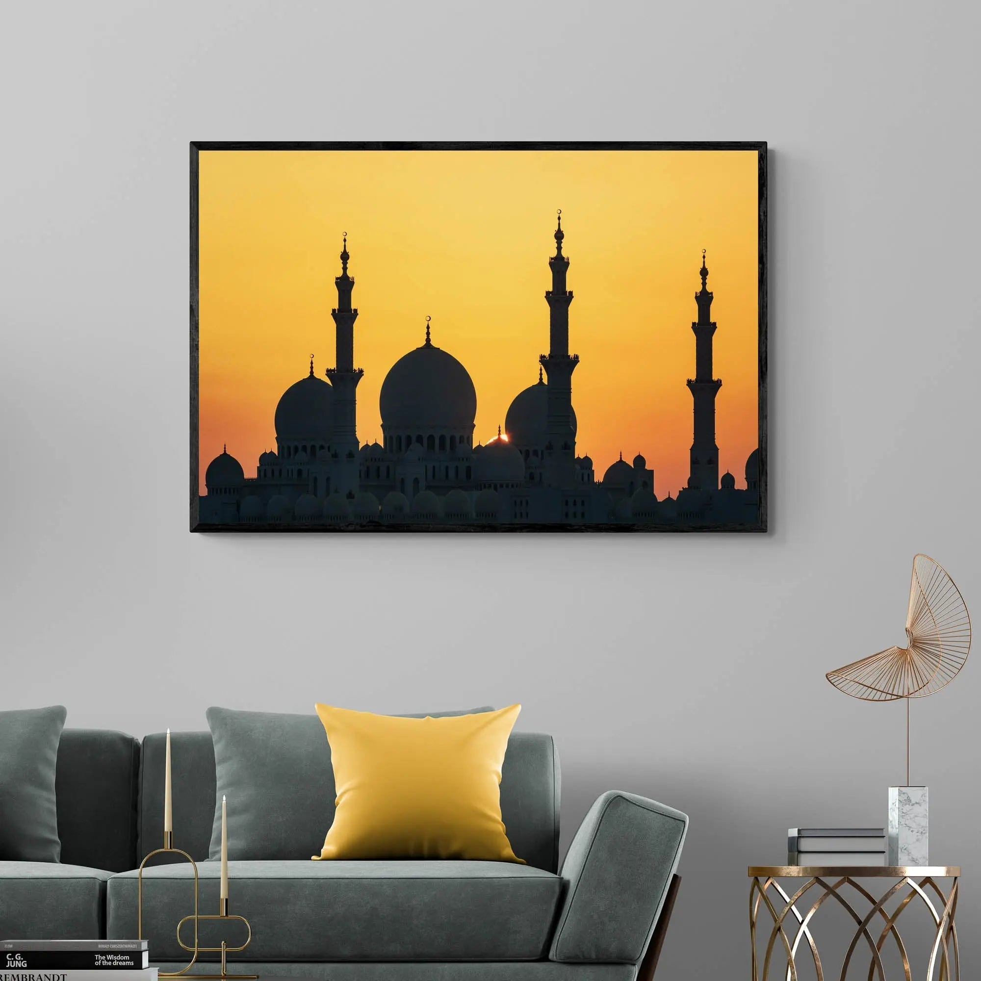 Abu Dhabi’s Majestic Mosque, Abu Dhabi, UAE (Int)