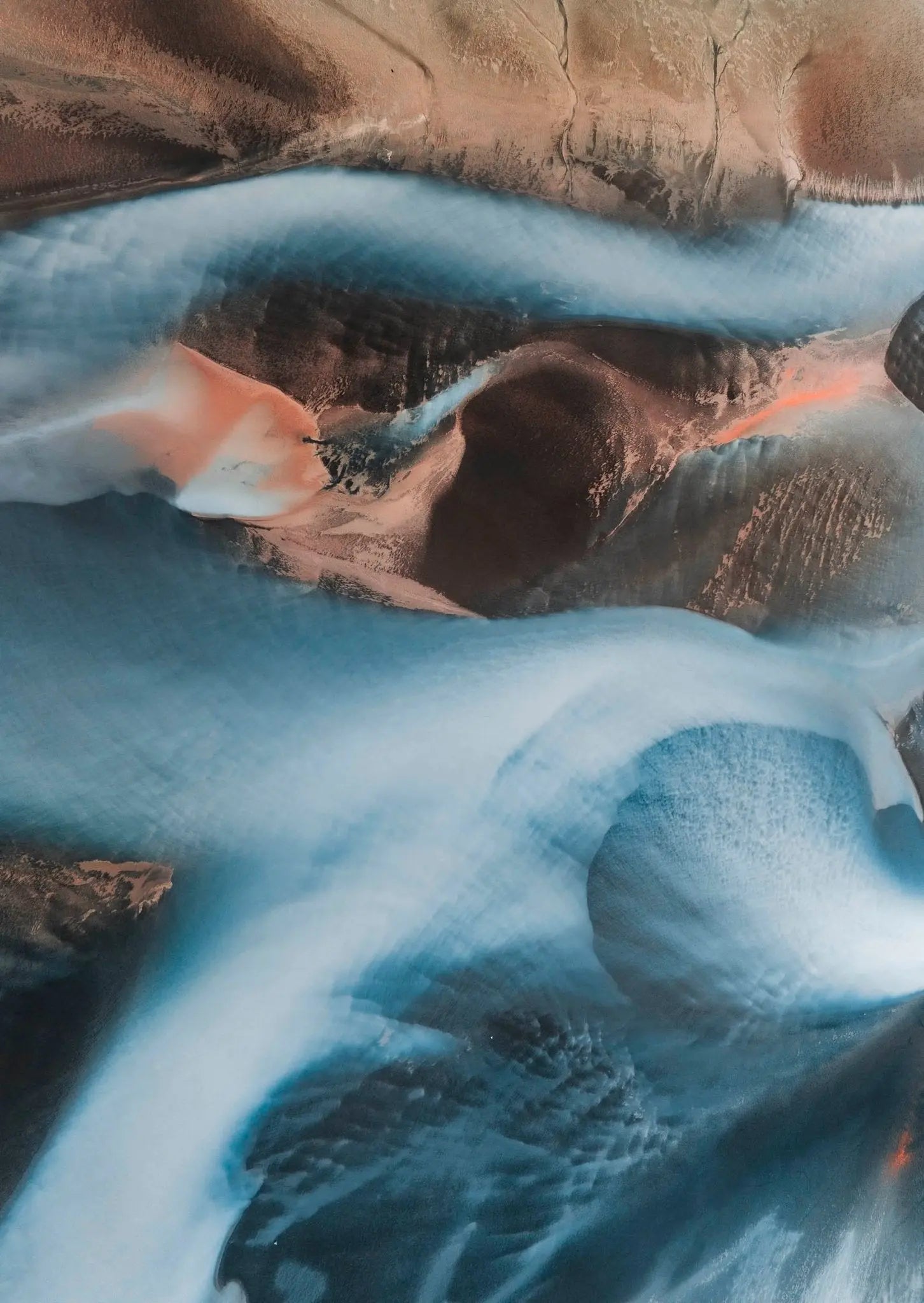 Aerial Whispers of Fjord di Papos, Iceland (Int)