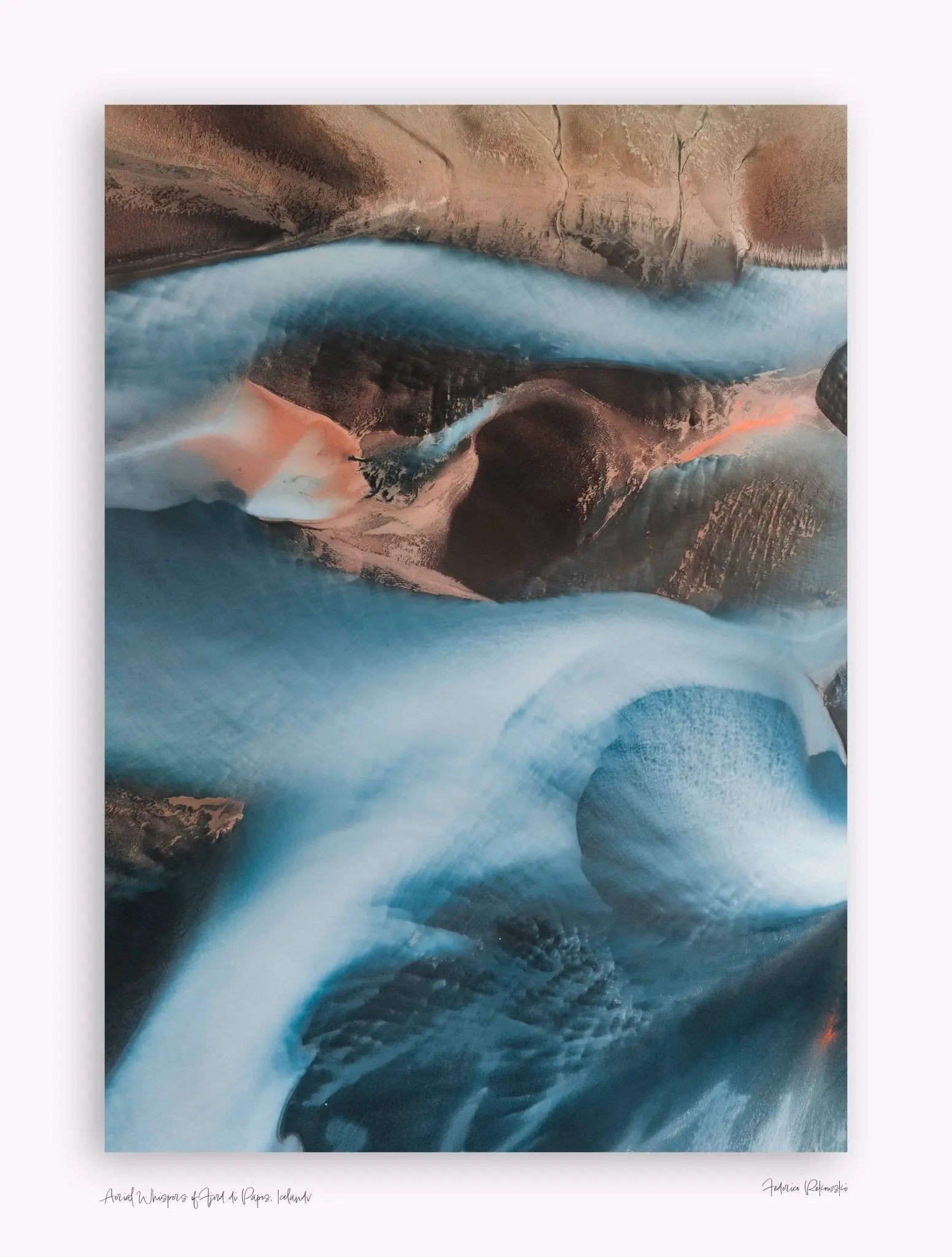 Aerial Whispers of Fjord di Papos, Iceland (Int)