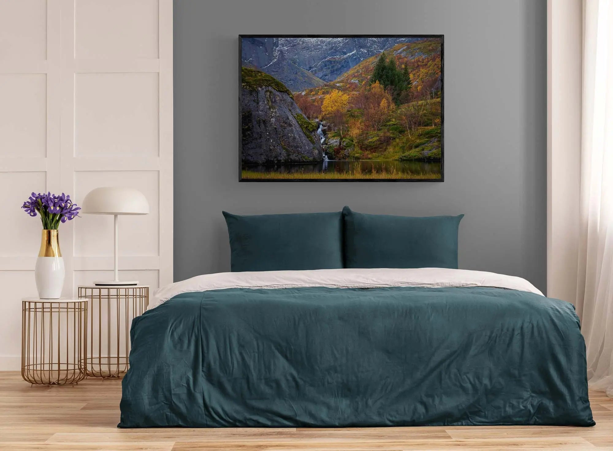 Autumn Hues of Nusfjord Lofoten, Norway