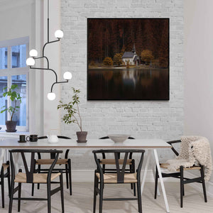 Autumn's Church, Lago di Braies, Dolomites, Italy