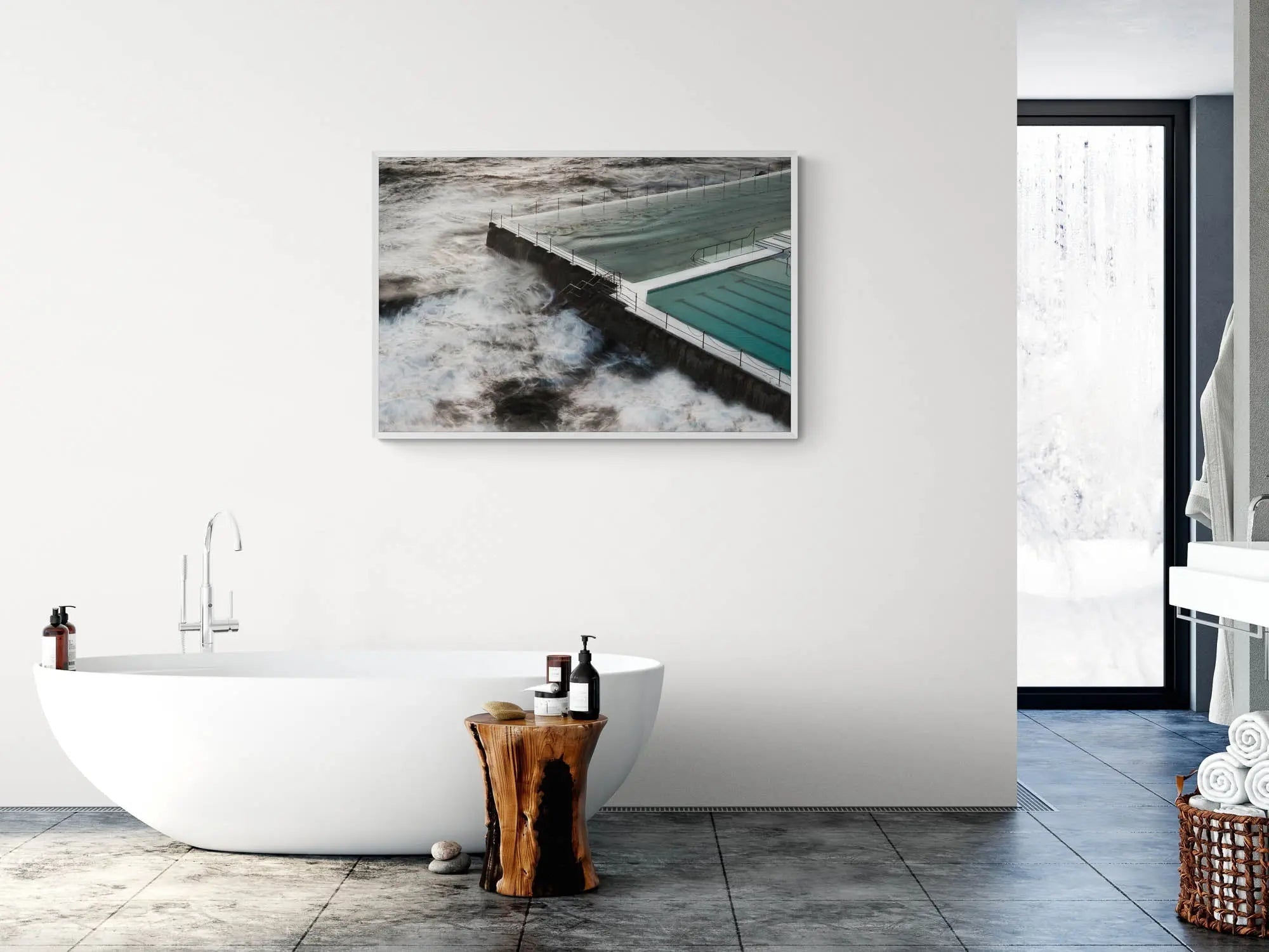 Bondi's Rock Pool, Bondi Beach, Sydney, Australia (Int)