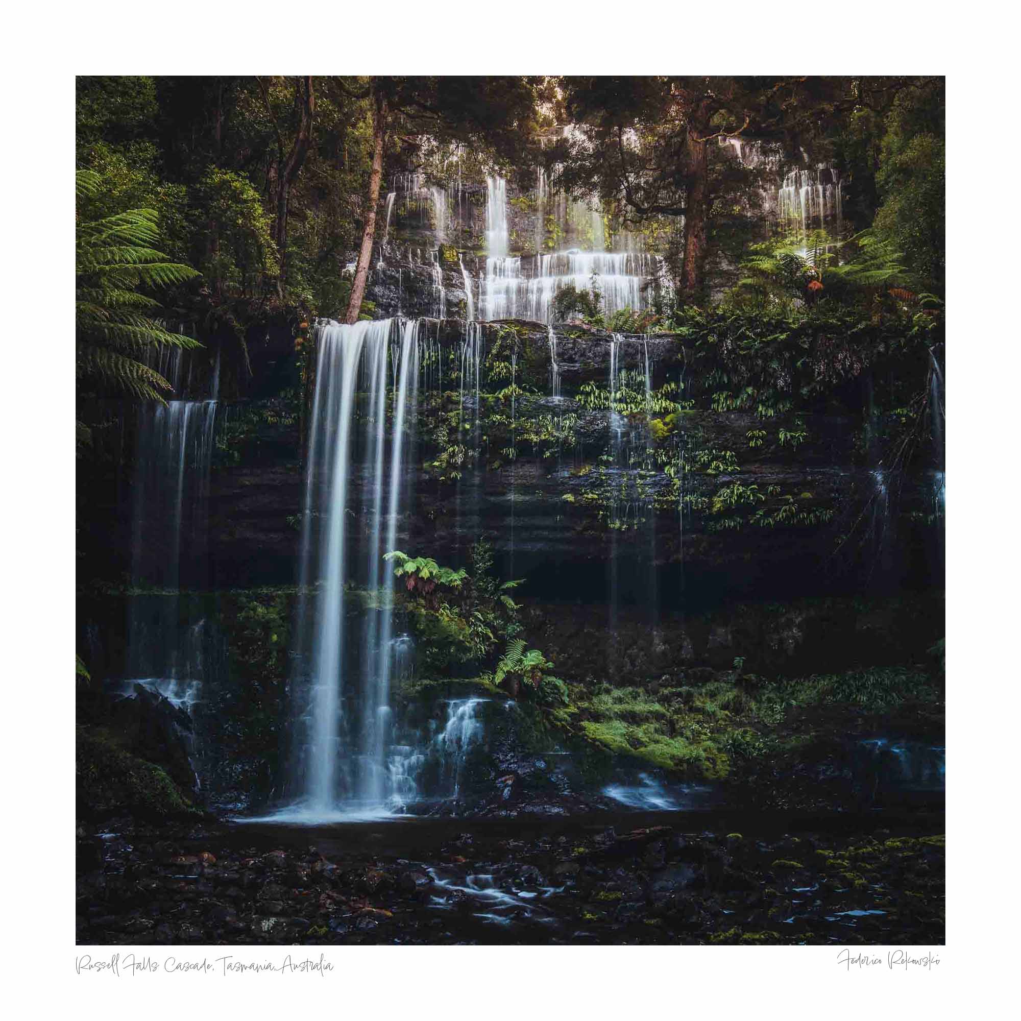 Copy of Russell Falls Cascade, Tasmania, Australia