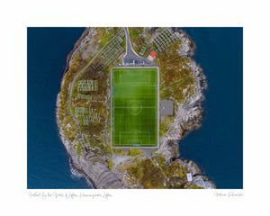 Football by the Fjords of Lofoten, Henningsvær, Lofoten