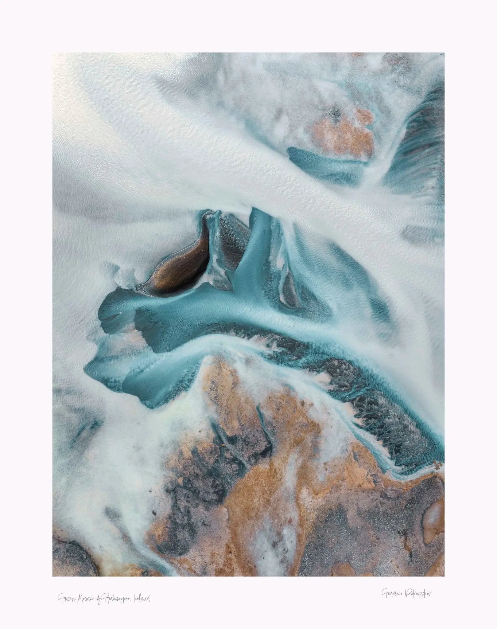 Frozen Mosaic of Flóahreppur, Iceland (Int)
