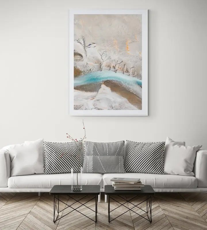 Icelandic Aerial Tapestry, Fjord di Papos, Iceland (Int)