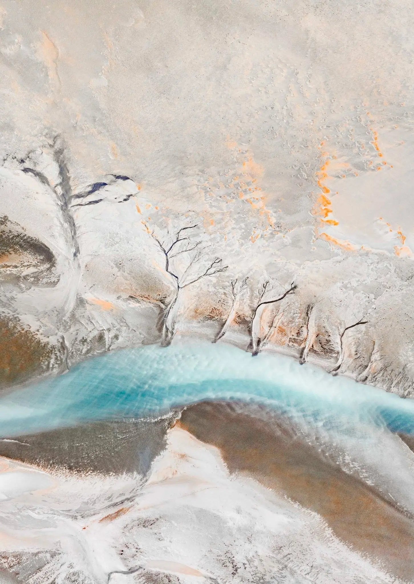 Icelandic Aerial Tapestry, Fjord di Papos, Iceland (Int)