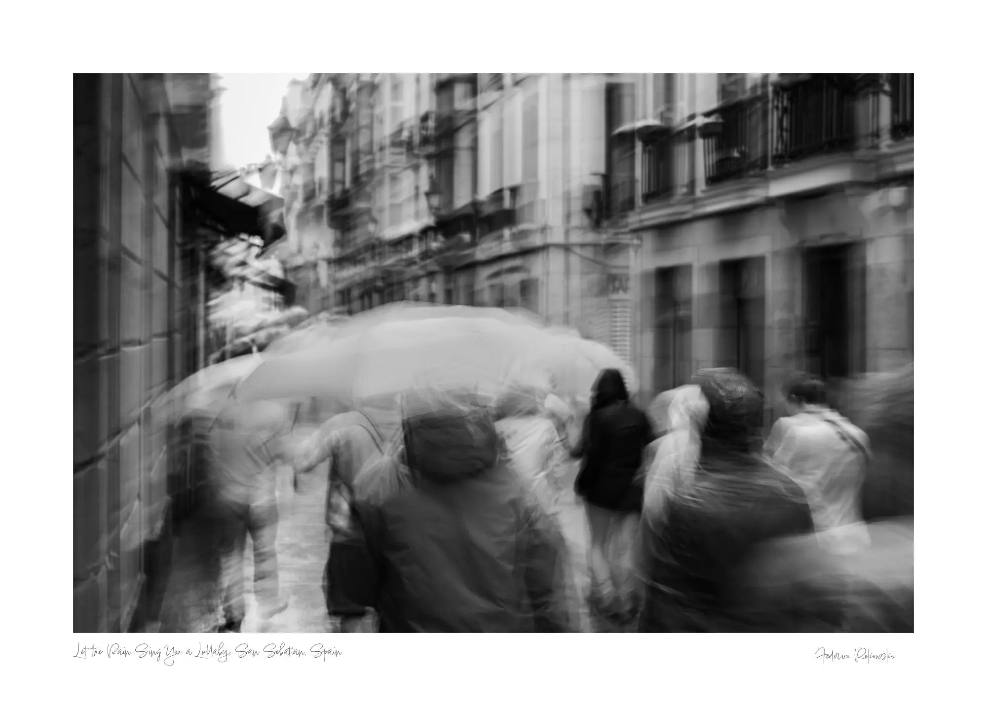 Let the Rain Sing You a Lullaby, San Sebastian, Spain
