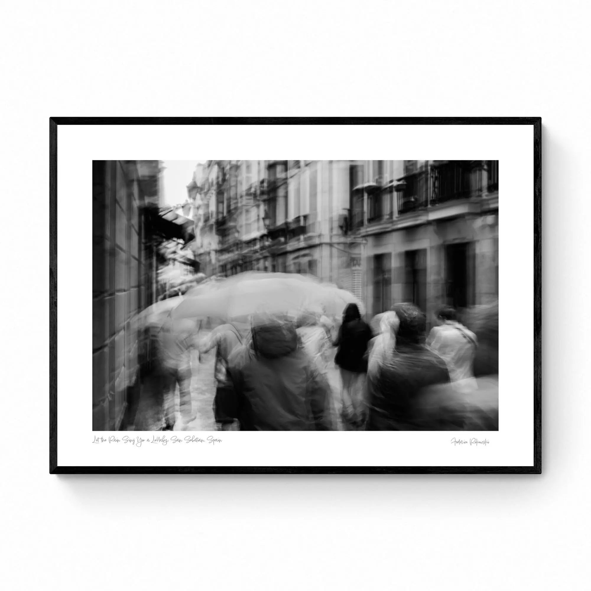 Let the Rain Sing You a Lullaby, San Sebastian, Spain