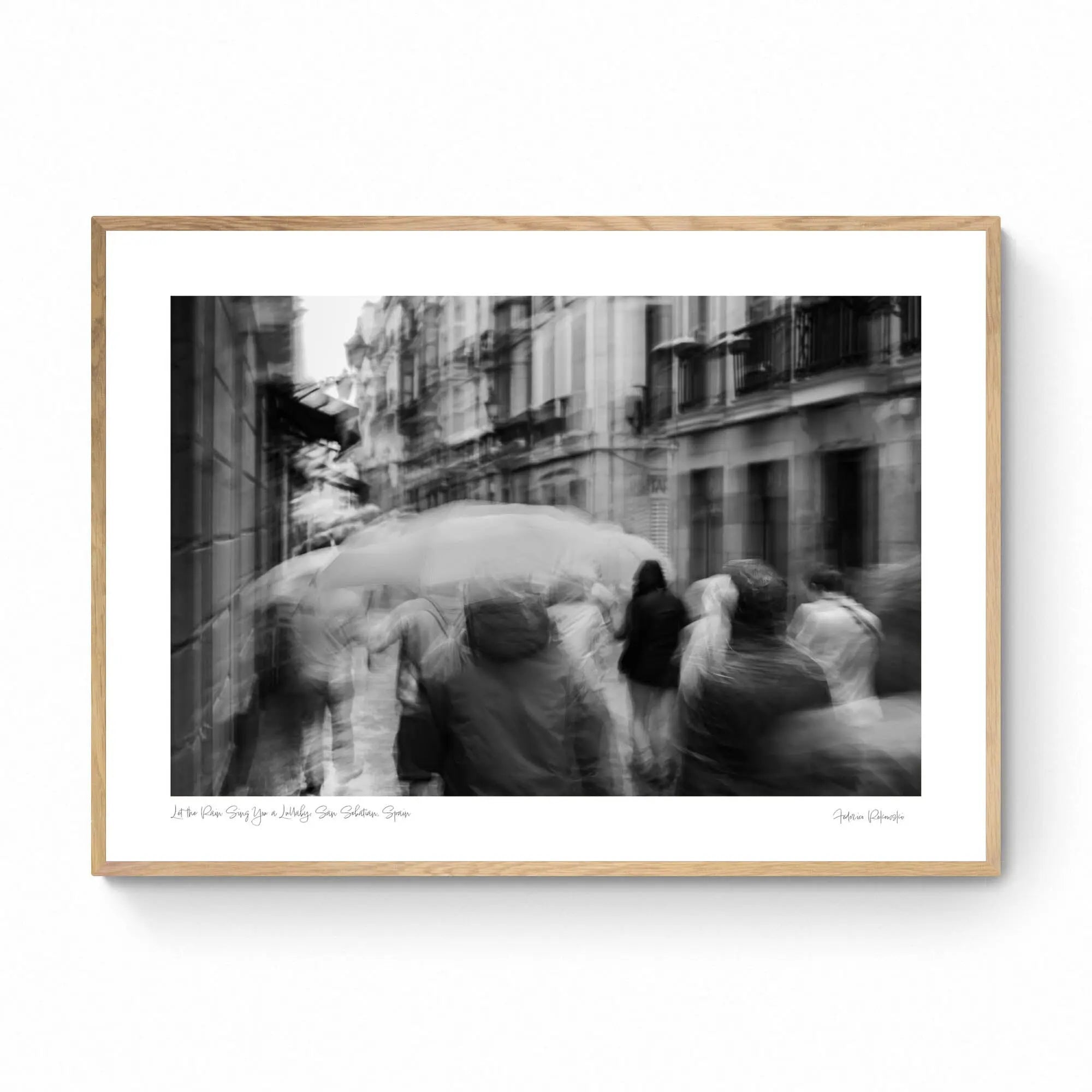Let the Rain Sing You a Lullaby, San Sebastian, Spain