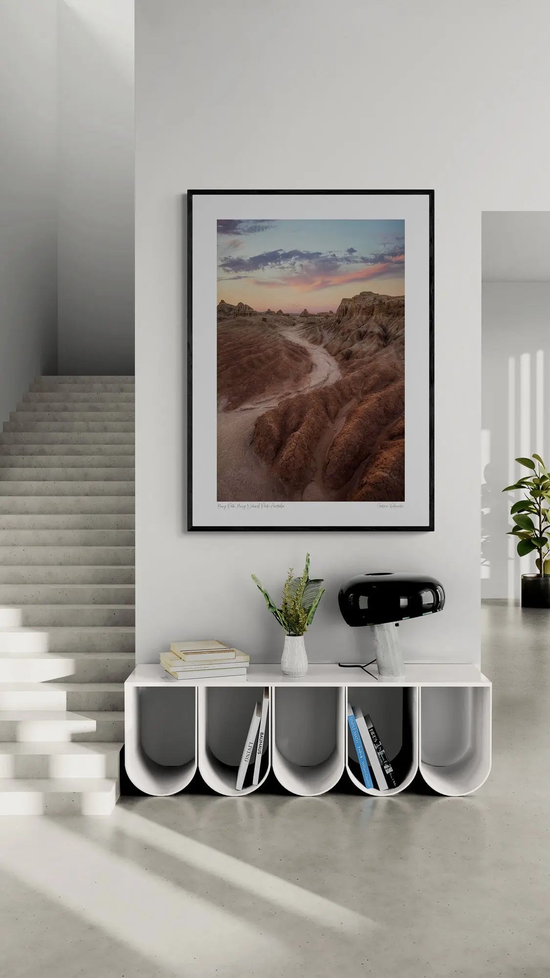 Mungo Path, Mungo National Park, Australia | Wall Art | Framed Canvas