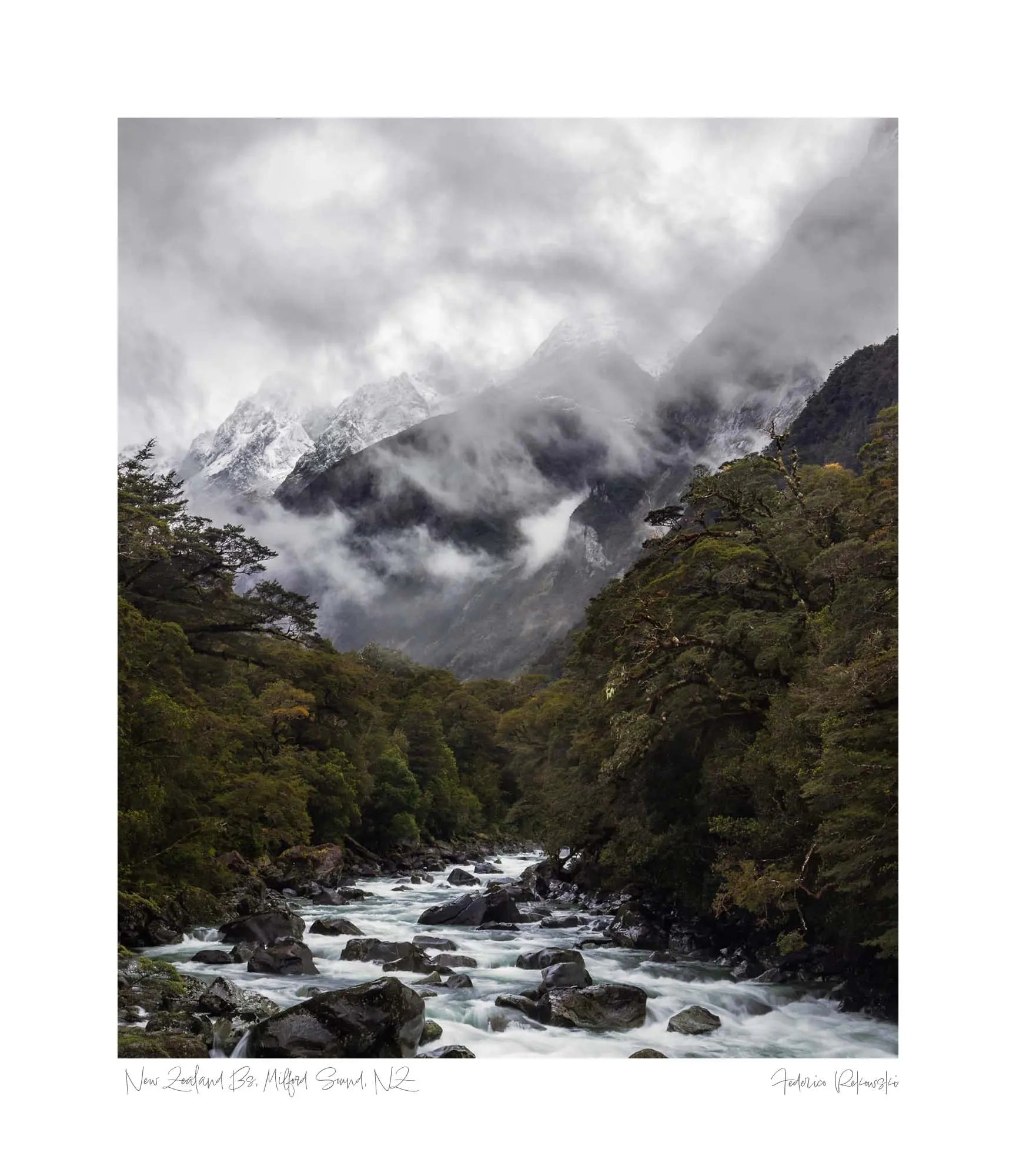 New Zealand Bs, Milford Sound, New Zealand