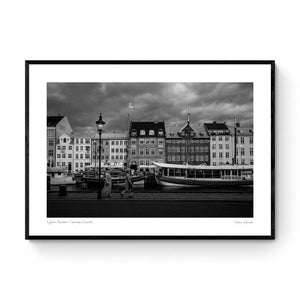 Nyhavn Monochrome, Copenhagen, Denmark