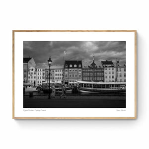 Nyhavn Monochrome, Copenhagen, Denmark