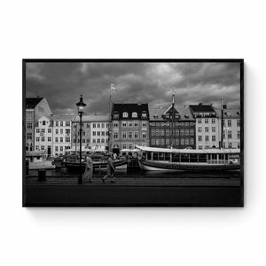 Nyhavn Monochrome, Copenhagen, Denmark