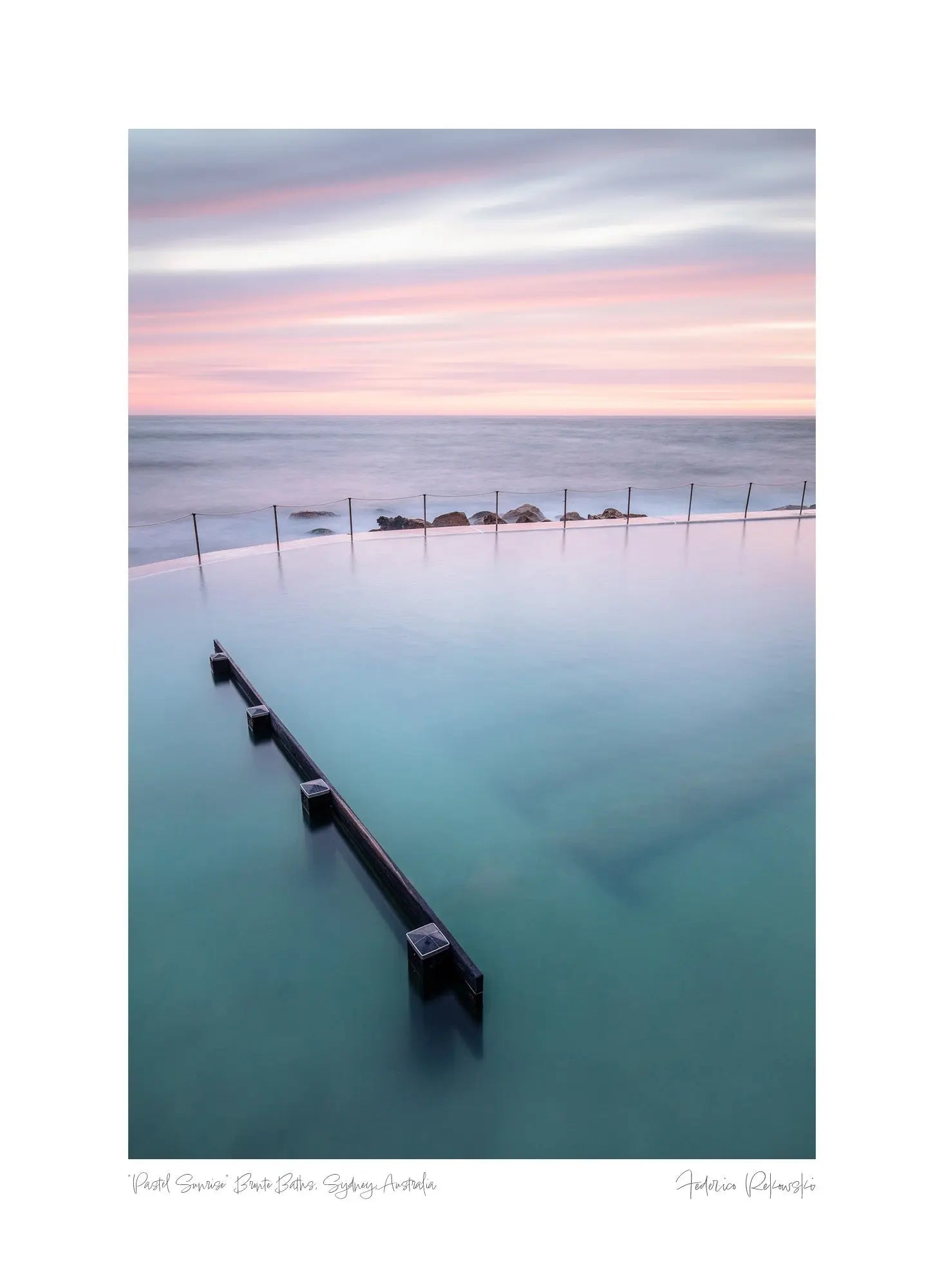 "Pastel Sunrise" Bronte Baths, Sydney, Australia (Int)