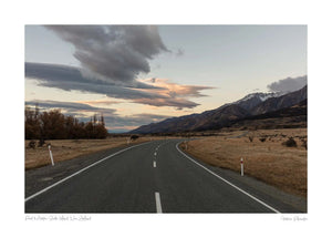 Road to Aoraki, South Island, New Zealand