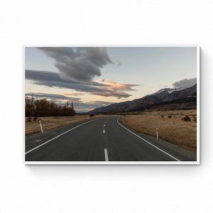 Road to Aoraki, South Island, New Zealand