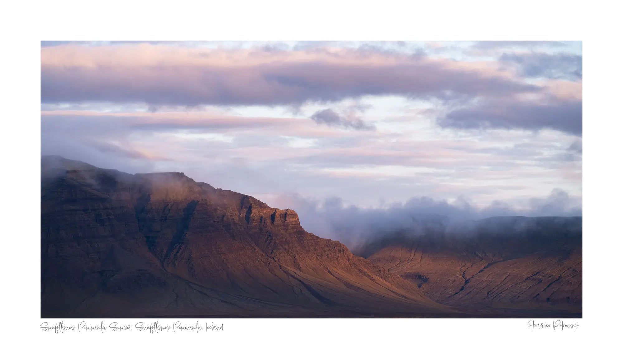 Snæfellsnes Peninsula Sunset, Snæfellsnes Peninsula, Iceland