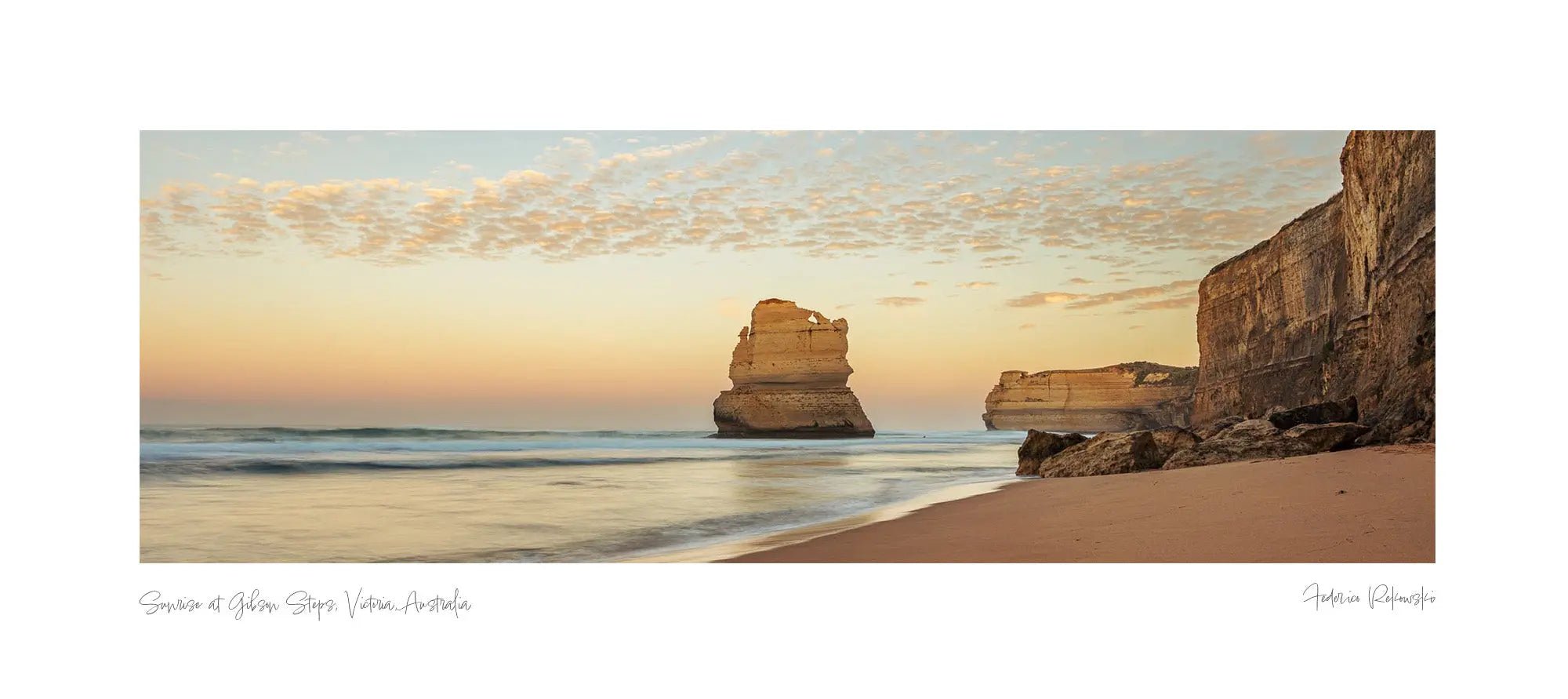 Sunrise at Gibson Steps, Victoria, Australia (int)