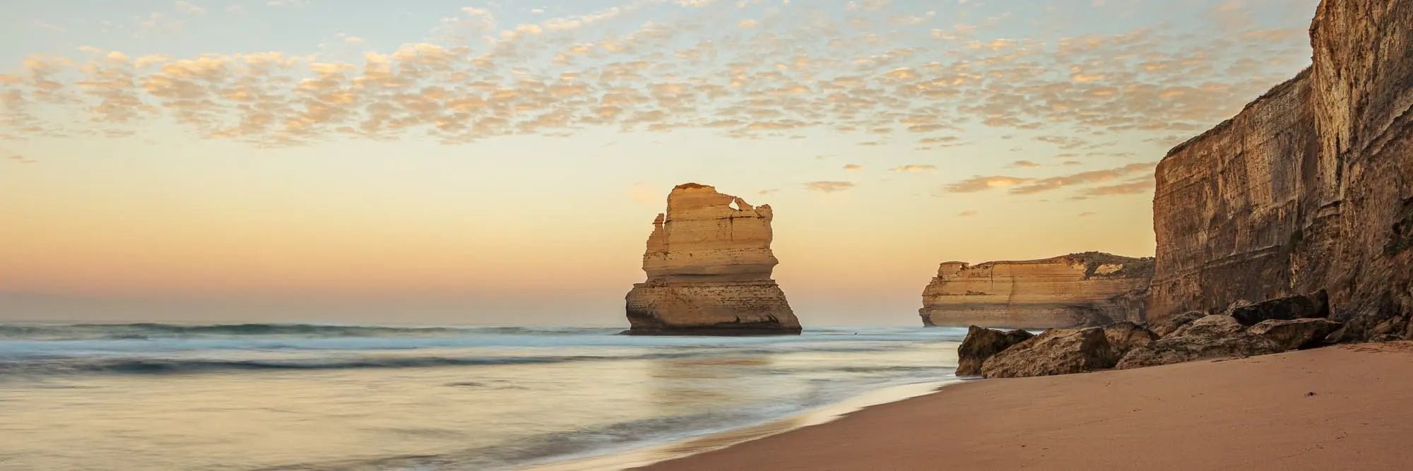 Sunrise at Gibson Steps, Victoria, Australia (int)