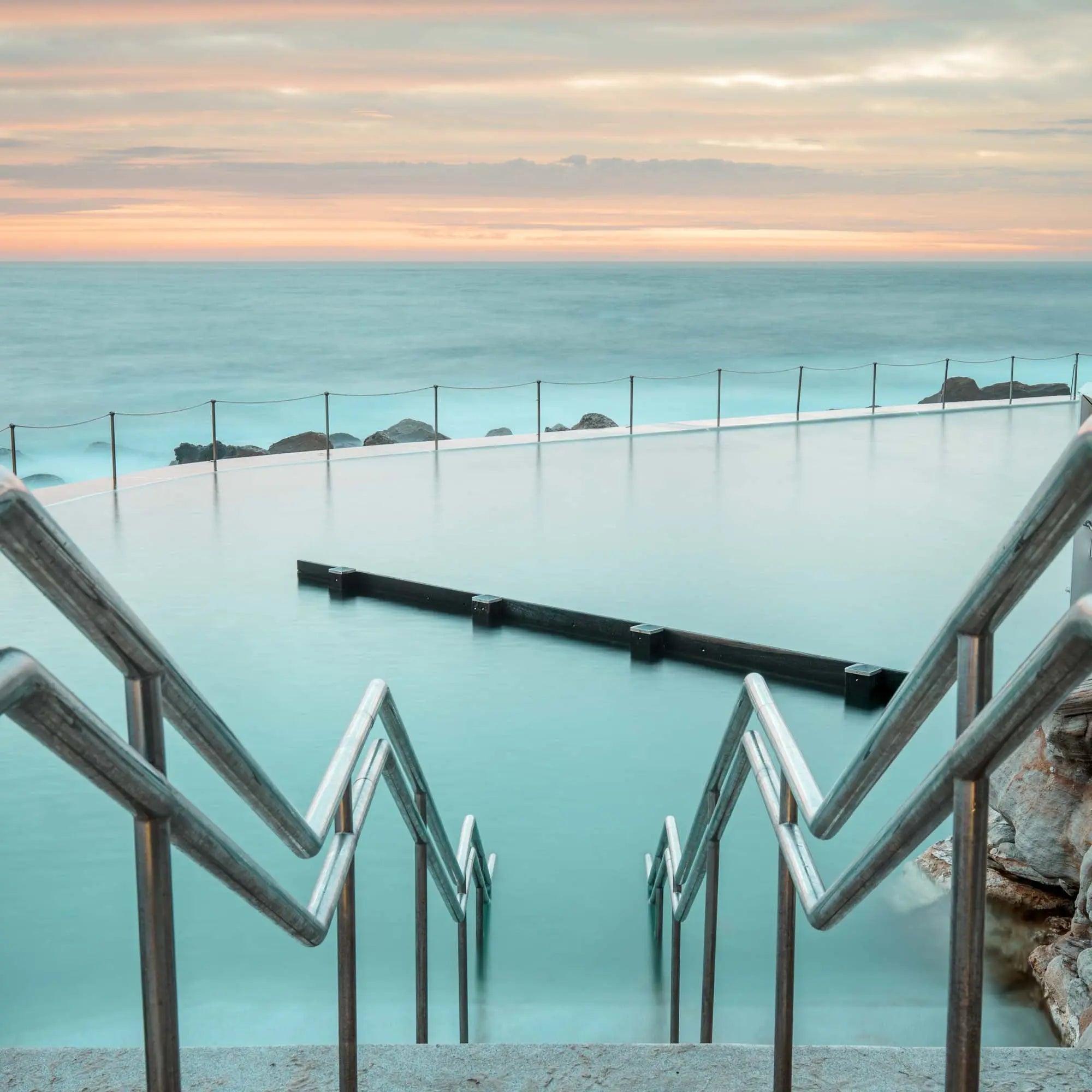 Sunrise at The Bronte Rock Pool, Sydney, Australia (Int)