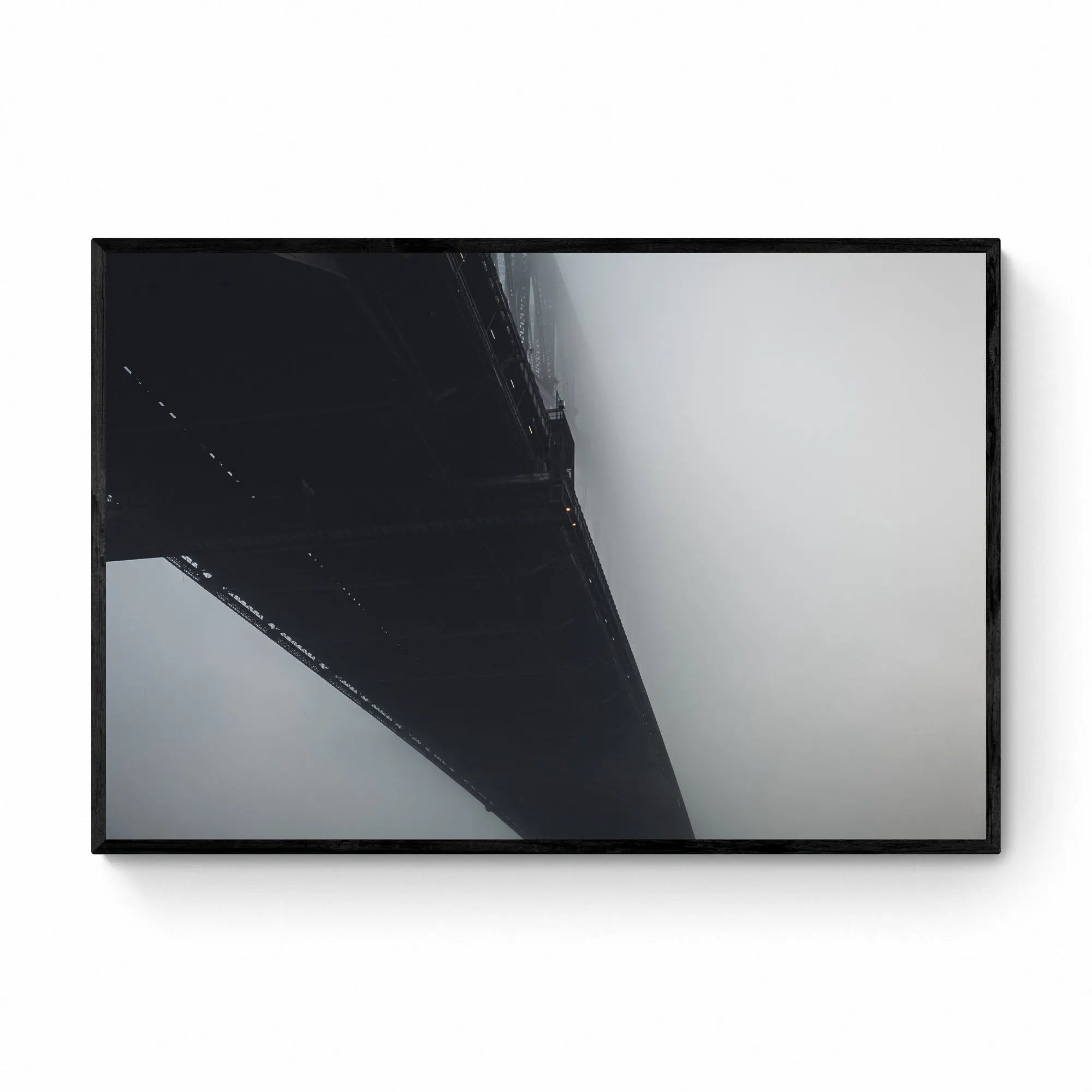 Sydney's Harbour Bridge Amidst the Fog, Sydney, Australia (Int)
