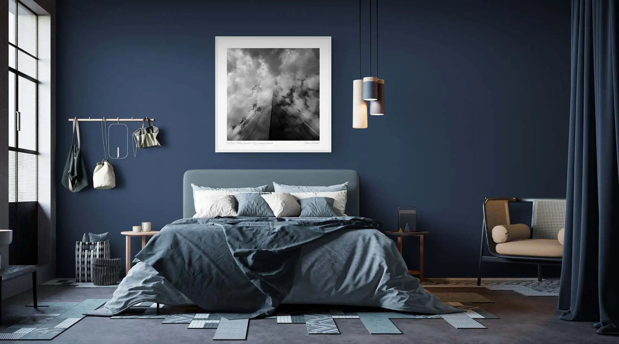 The BLOX Building Against the Sky, Copenhagen, Denmark