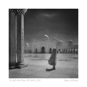 The Girl at the Mosque, Abu Dhabi, UAE